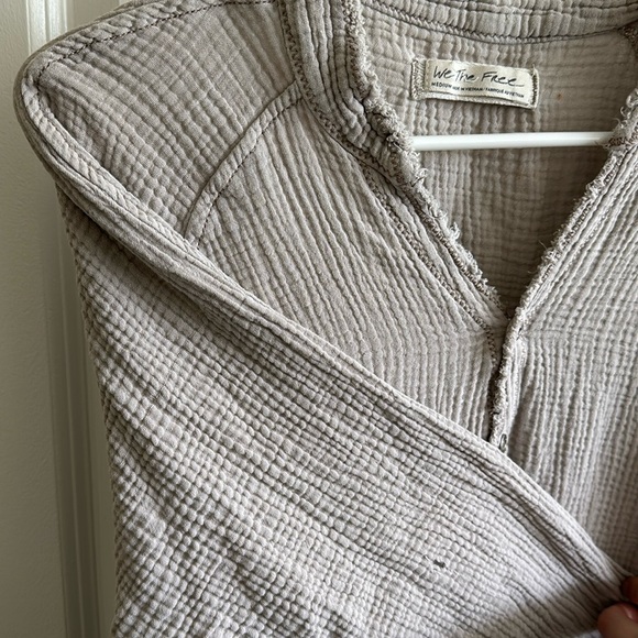 Free People Summer Daydream Button Down shirt - Picture 2 of 3